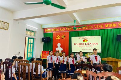 ĐẠI HỘI LIÊN ĐỘI TRƯỜNG TIỂU HỌC HẢI AN NĂM HỌC 2025–2026 “Thiếu nhi Hải An vững bước tiến vào kỷ nguyên mới.”
